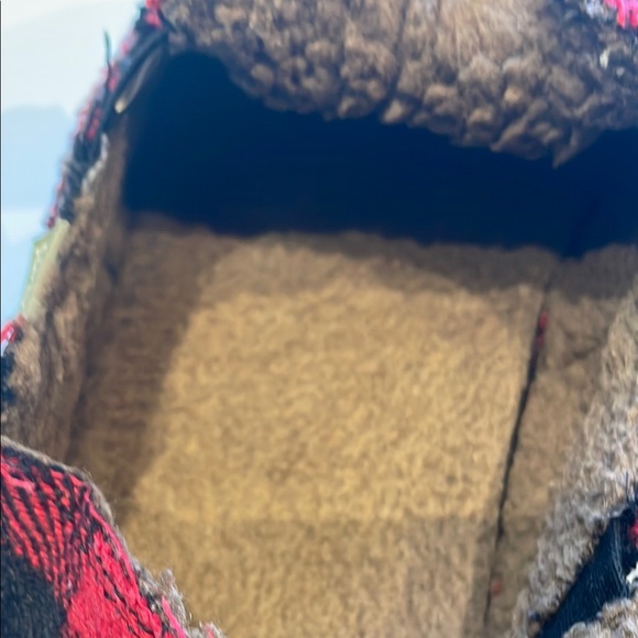 Sanuk Men’s Vagabond Chill Buffalo Check Plaid Loafers Slip-On Slippers, size 12 - Picture 5 of 10